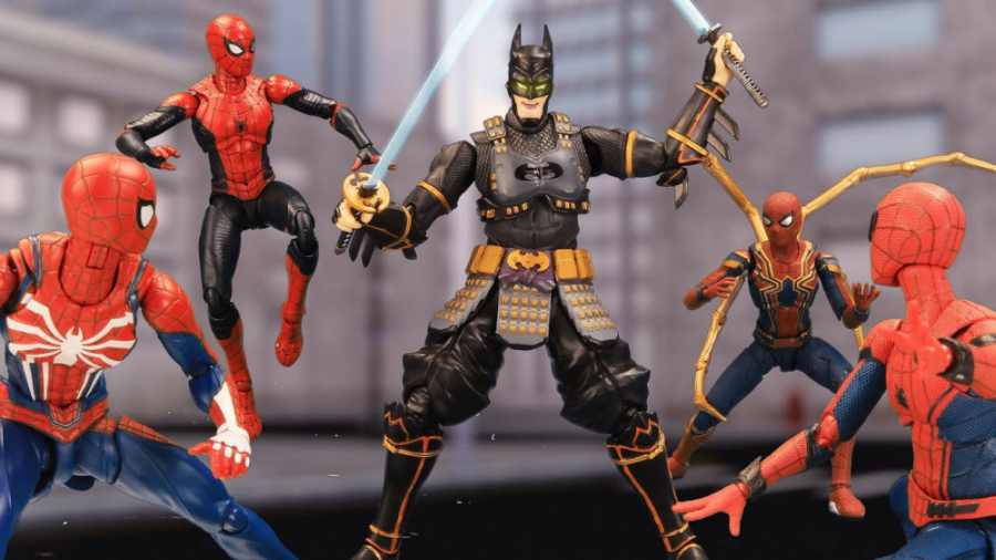 بتمن و جوکر و اسپایدرمن  ابرقه...