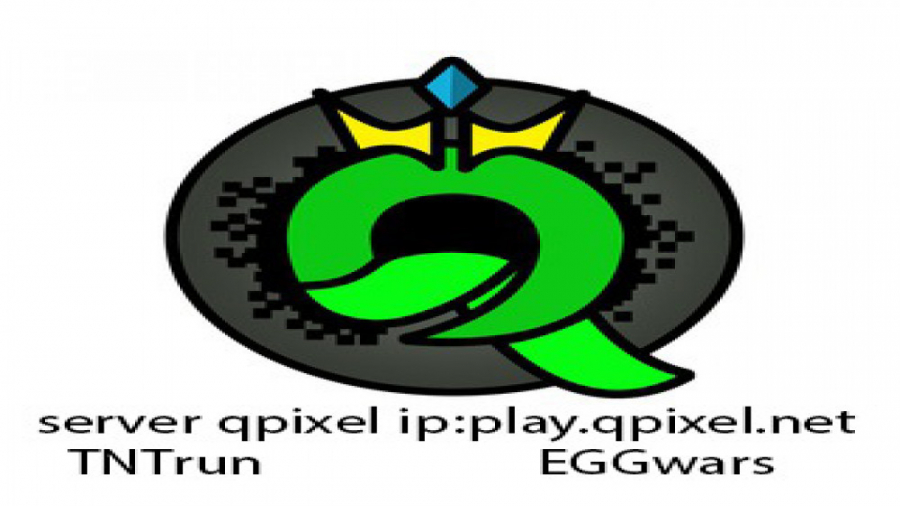 اموزش انلاین بازی کردن minecraft سرور qpixel گیم های TNTrun و eggwars