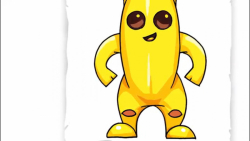 چطور یک بچه موز نقاشی کنیم؟!