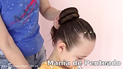 مدل موی دخترانه آسان و سریع  آ...