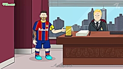 کارتون طنز 5 راه مسی برای خلاص...