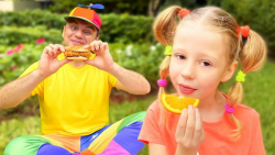 ناستیا و پدرش به پیک نیک می&zw...