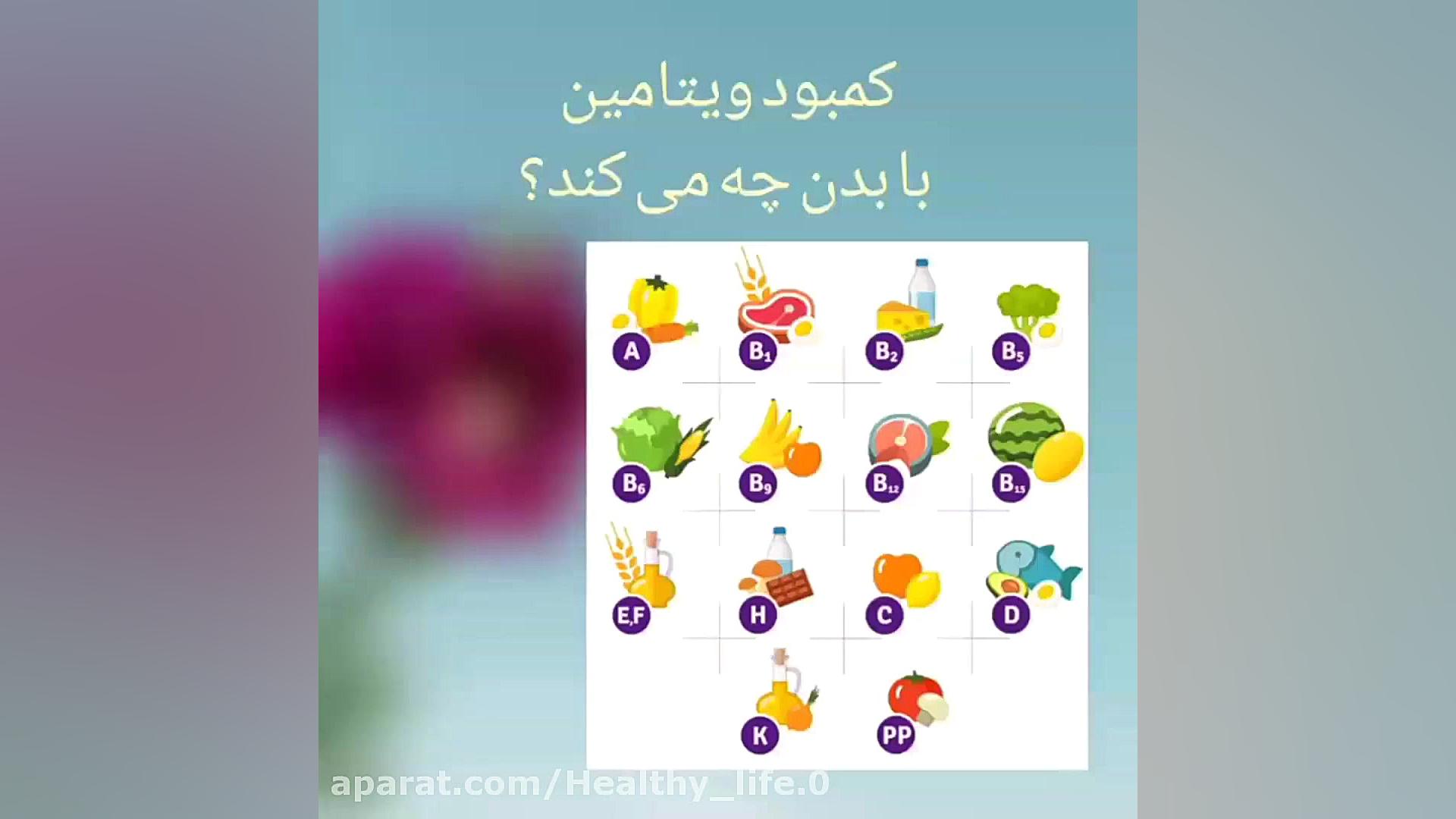 کمبود ویتامین و بیماری های ناشی از ان جرمگیری