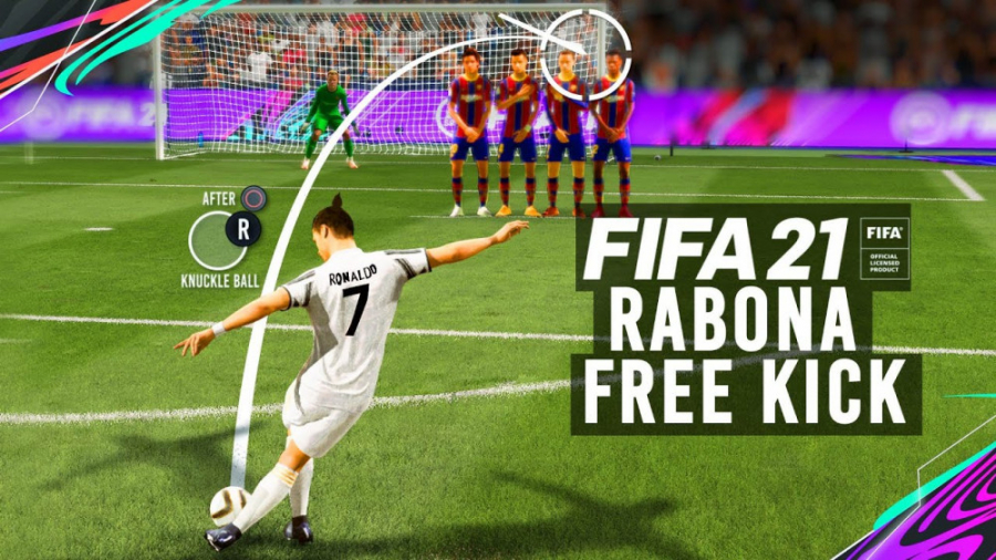 آموزش ضربات آزاد رابونا FIFA 21