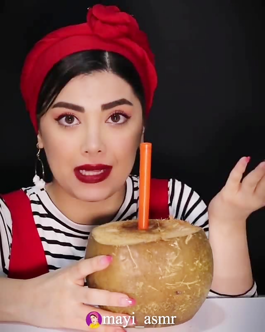 چالش فود آسمر مایی فود خوردن آ...