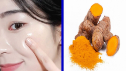 پوست شیشه ای و سفید دارید زردچوبه   خیار   گوجه   خمیر دندان !!!