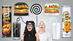 خوردن غذای فقط یک رنگی به مدت...