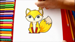 نقاشی روباه بانمک
