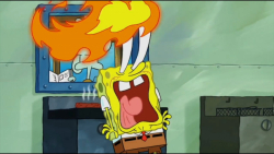 باب اسفنجی و چشم های شعله ور،...