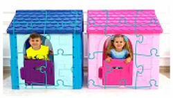 دیانا و روما / بازی با پازل جا...