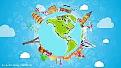 پروژه افترافکت نمایش لوگو گردش...