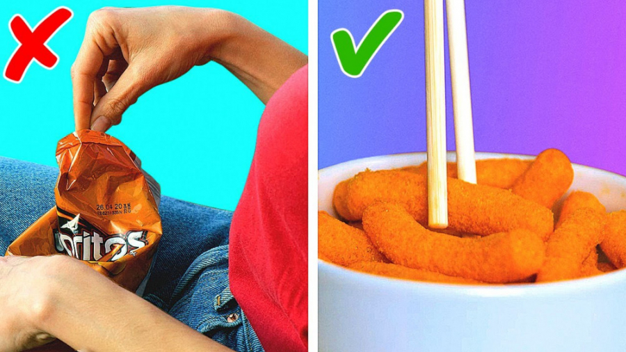 راه های آسان برای خوردن غذای م...