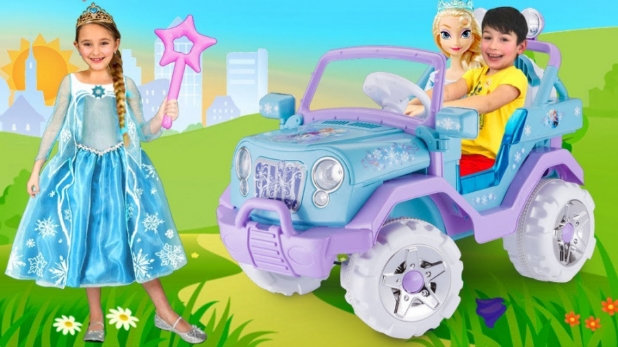 نمایش السا فروزن و ساشا