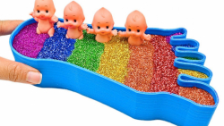 اسلایم اکلیلی و نوزاد های عروس...