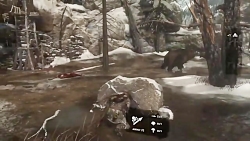 وقتی لارا کرافت با خرس میجنگه...