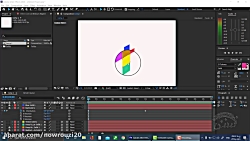 تنظیمات سه بعدی در افتر افکت 2