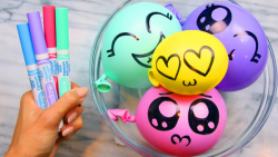 ساخت اسلایم شفاف و رنگ آمیزی ا...