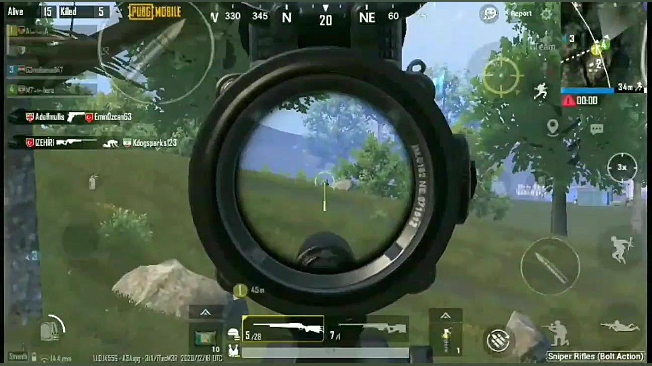 pubg mobile game play ابرسانی پوست