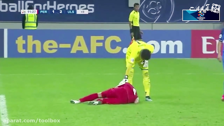 خلاصه بازی پرسپولیس اولسان هیو...