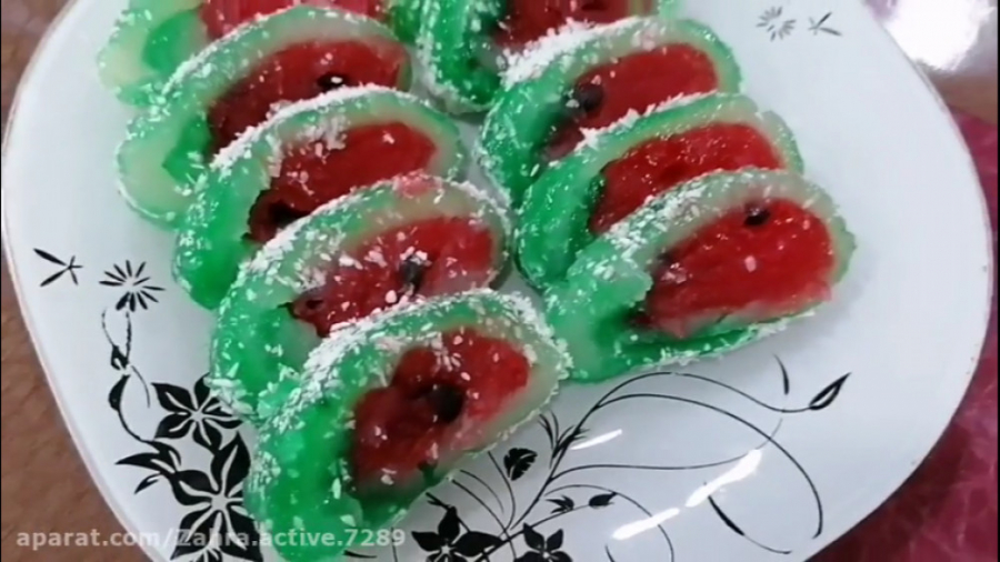 طرز تهیه باسلوق هندوانه ای