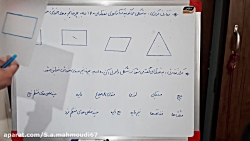 ریاضی ششم ،تقارن مرکزی و مرکز...