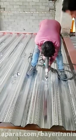 سقف عرشه فولادی کرمان