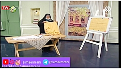 آموزش یک مدل مانتو پانچو