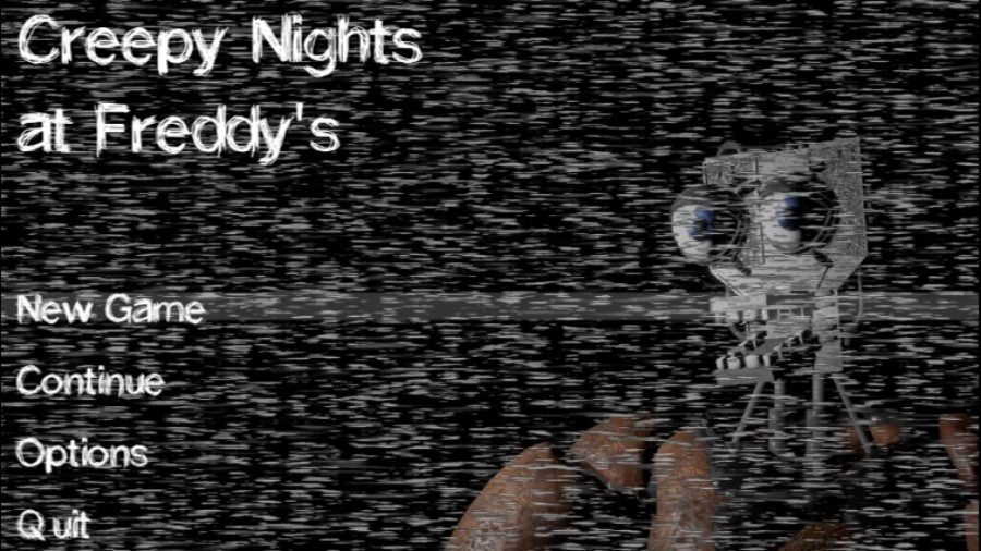 گیم پلی بازی creepy nights at freddy#039;s {چقدر بازی باحاله و البته باگ دارهههه}