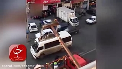 صحنه‌ای که ویروس کرونا هم از آ...