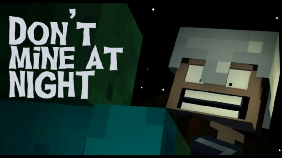 موزیک ویدیو ماینکرافت ماین کرافت Minecraft عنوان:(Don#039;t mine at night)