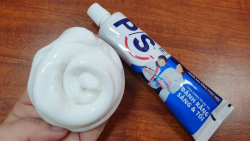 آموزش ساخت اسلایم با خمیردندان