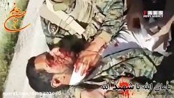 لحظه شهادت//شهید مدافع حرم