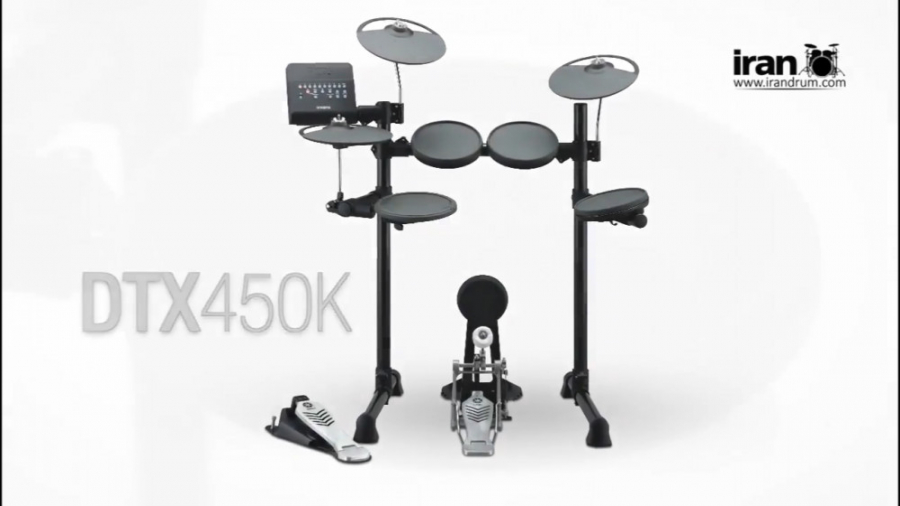 ایران درام - معرفی درامز الکترونیکی - Yamaha DTX450K زمان206ثانیه