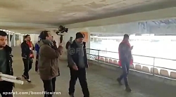 پشت صحنه سريال خانه امن