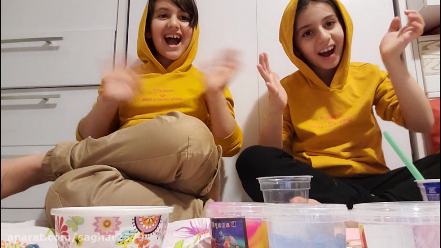 آموزش درست کردن اسلایم آیس پک