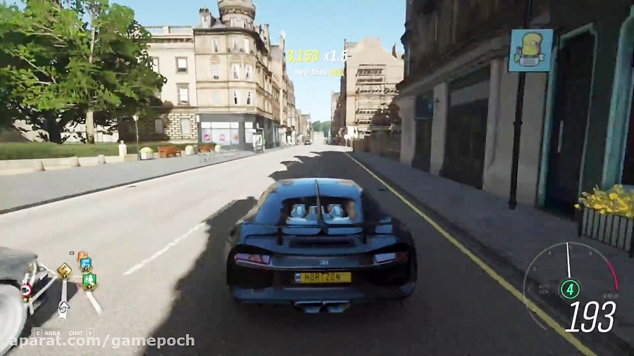 گیم پلی Bugatti Chiron در Forza Horizon 4
