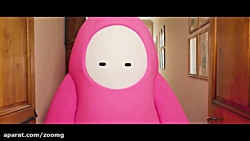 تبلیغ لایو اکشن بازی Fall Guys...