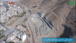 تصاویر هوایی از پروژه بزرگراه...