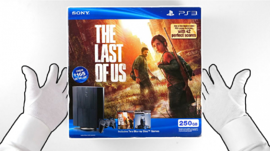 جعبه گشایی کنسول LAST OF US - Sony PlayStation 3 PS3 Super Slim