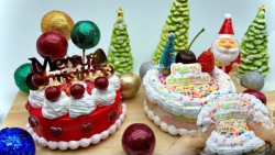 خمیر کلی - اسلایم تم کریسمس -...