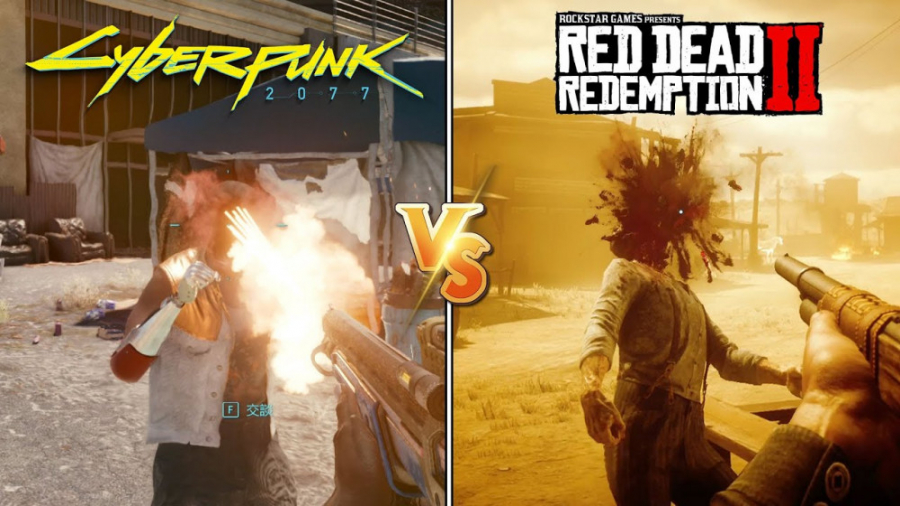 مقایسه دو بازی Red Dead 2 و Cyberpunk 2077