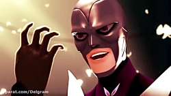 انیمیشن دختر کفشدوزکی و پسر گر...