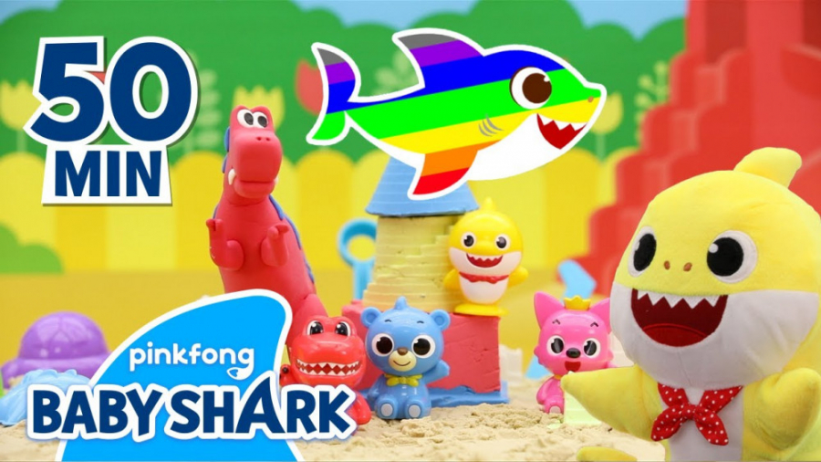 بی بی شارک - Baby Shark - نمایش اسباب بازی برداشتن خال گوشتی