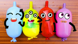 سرگرمی و ساخت اسلایم بادکنکی