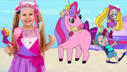 دیانا و روما با داستان کارتونی...