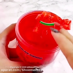 اسلایم ژله ای هندوانه ای