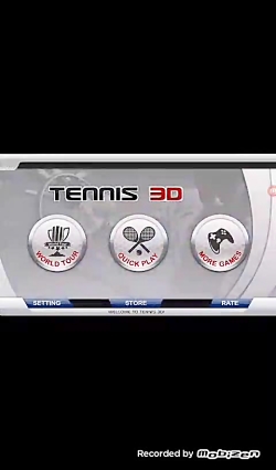 بازی تنیس واقعی