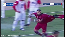 گل اول نساجی به پرسپولیس