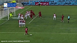 خلاصه بازی پرسپولیس و نساجی