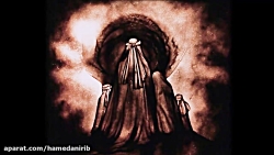 نقاشی با شن خانم فاطمه عبادی ب...